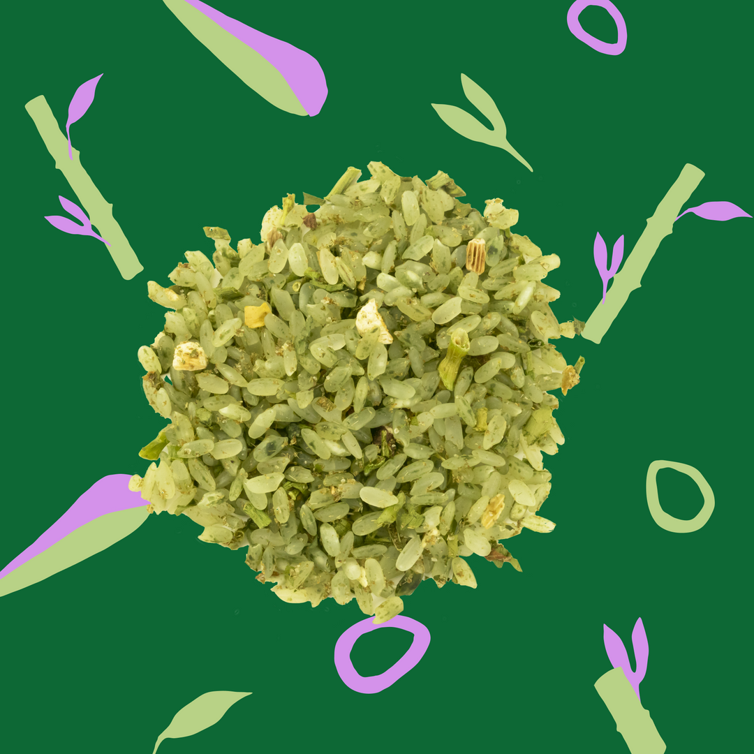 Lemongrass Bamboo Rice with Miso & Greens (one pack)