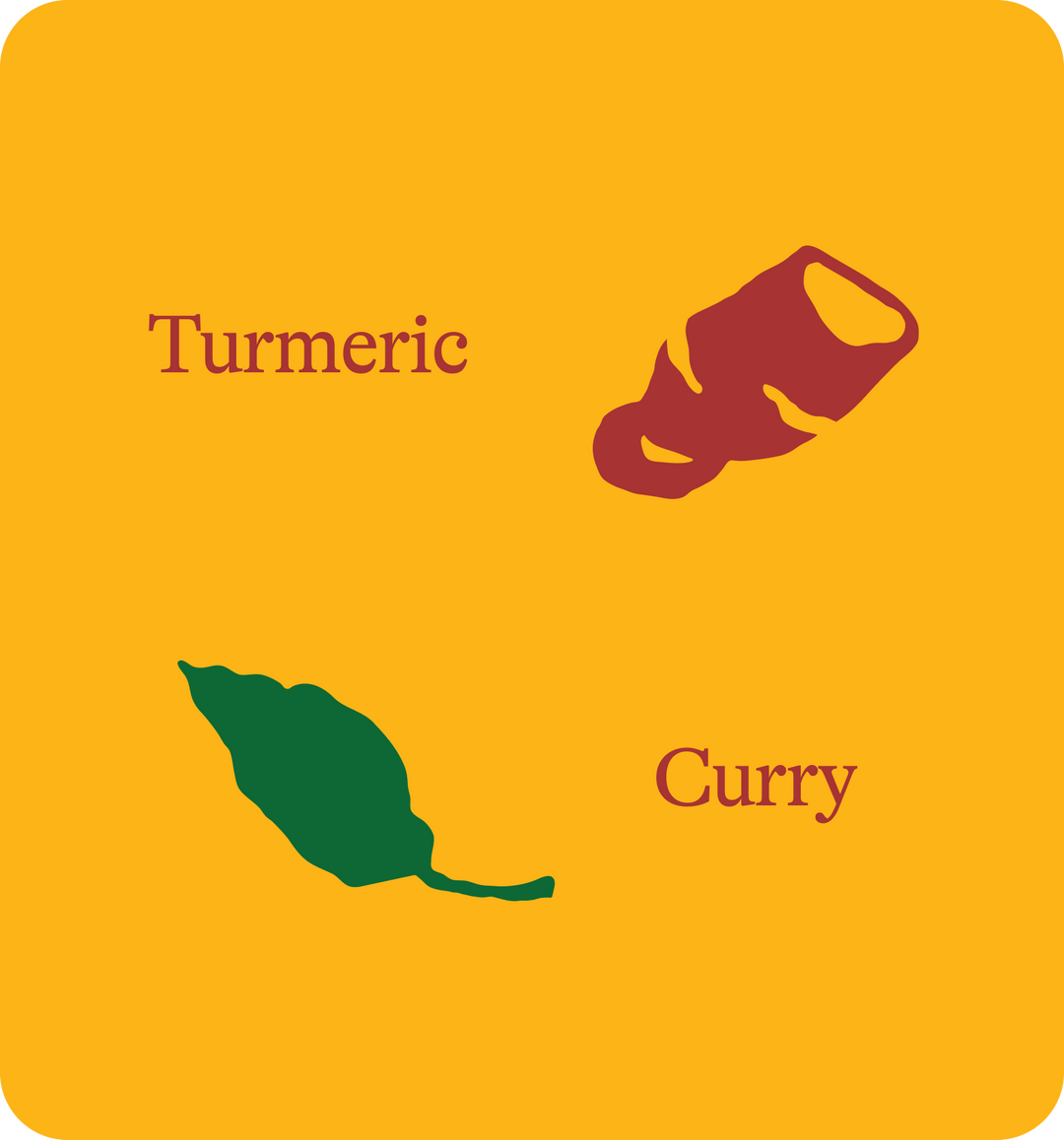 Turmeric Curry Rice with Ginger & Coconut (one pack)