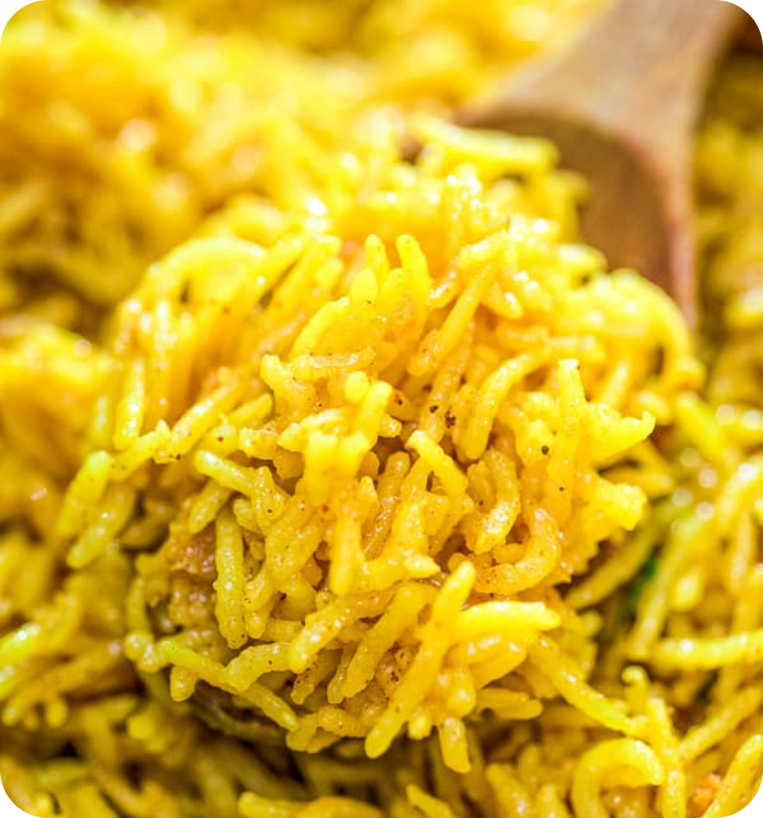 Turmeric Curry Rice with Ginger & Coconut (one pack)