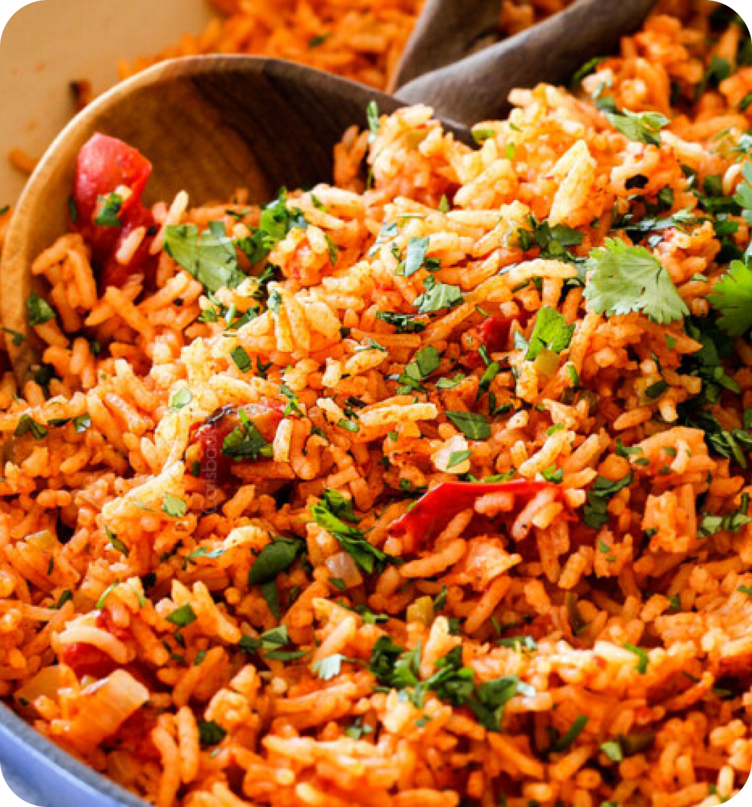 Spicy Tomato Chile Rice with Paprika