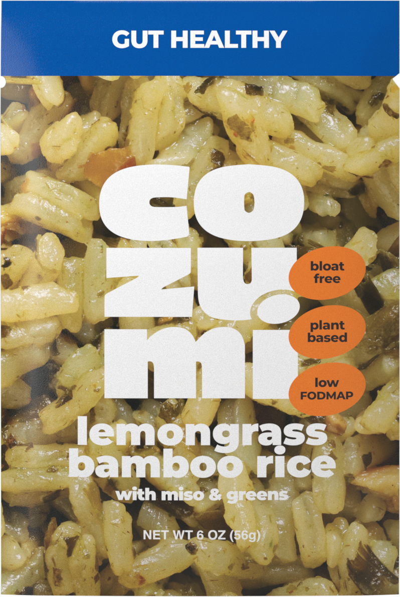 Lemongrass Bamboo Rice with Miso & Greens